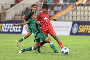 Bangladesh clinched the SAFF U-20 Women's Championship title for the fifth time by defeating Nepal 4–0 in the final match, with Sagarika scoring a brilliant hat-trick.