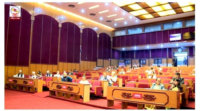 राष्ट्रिय सभा अल्पमत, ओली सरकार संकट, जसपाले समर्थन फिर्ता, भूमि विधेयक विवाद, उपेन्द्र यादव ओली सरकार, संसदमा बहुमत गुमायो, नेपाली राजनीति २०८२, Kantipur News, Kathmandu Dainik coma