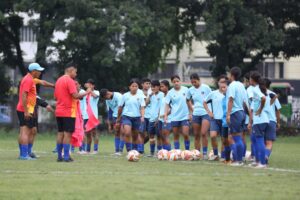 
एएफसी महिला यु २०, AFC Women’s U-20 Championship Nepal, नेपाल महिला फुटबल टिम, नेपाली युवा महिला खेलाडी, AFC महिला फुटबल २०२५, महिला फुटबल प्रतियोगिता नेपाल, नेपाली महिला खेल समाचार, अन्तर्राष्ट्रिय महिला फुटबल, महिला यु २० नेपाल
