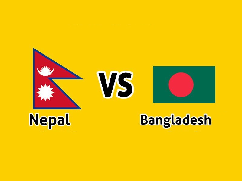 Nepal vs Bangladesh football