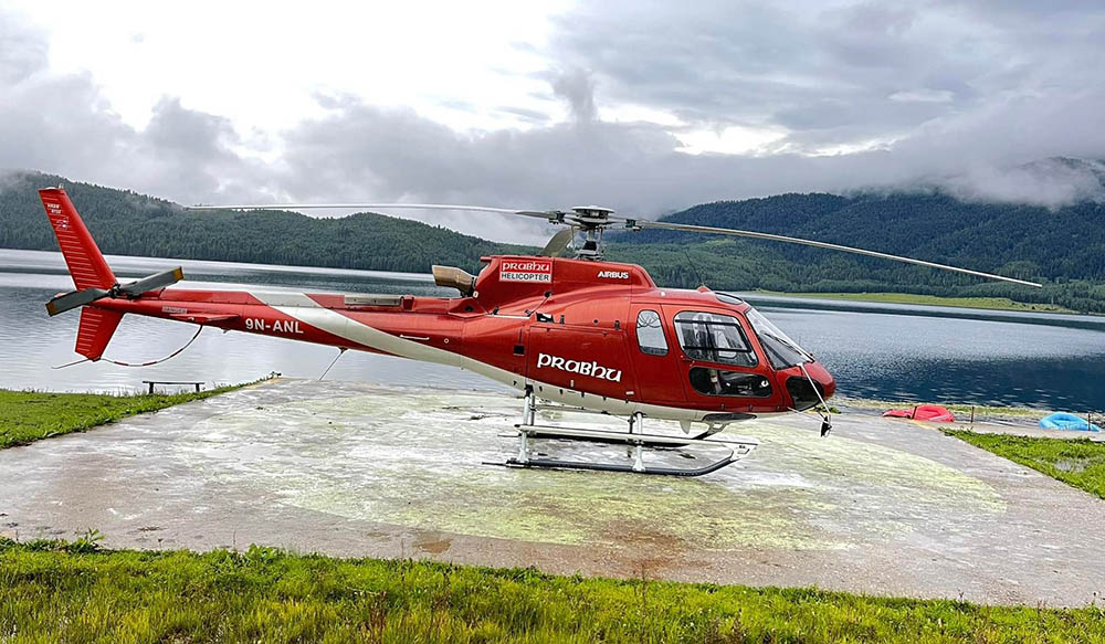 Prabhu Helicopter IPO, Prabhu Helicopter 10 years, Nepal helicopter service, H125 Airbus Nepal, Prabhu Group aviation, Nepal tourism flight, helicopter IPO Nepal