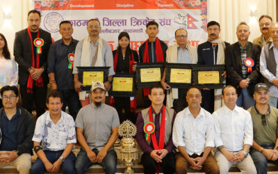 पारस खड्का, नेपाली क्रिकेट स्थिरता, क्यान नेपाल, जिल्ला क्रिकेट संघ, काठमाडौं क्रिकेट संघ, प्रसिद्ध जैसी, कृष्मा गुरुङ, एसिसी यु–१६, नेपाली महिला क्रिकेट, क्रिकेट सम्मान कार्यक्रम, नेपाली क्रिकेट भविष्य, नेपाली क्रिकेट समाचार