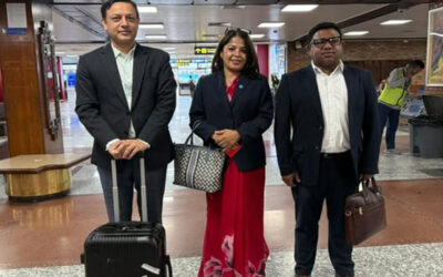 रास्वापा नेता भारत यात्रा, डोलप्रसाद अर्याल भारत प्रस्थान, हैदराबाद नेपाली समुदाय, सन्तोष परियार, लिमा अधिकारी, रास्वपा भारत भ्रमण