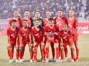 नेपाली महिला फुटबल, फिफा महिला रैंकिङ, नेपाल फुटबल वरीयता, महिला एसियन कप छनोट, FIFA Ranking 2025, Nepal Women Football Team, नेपाल खेलकुद समाचार