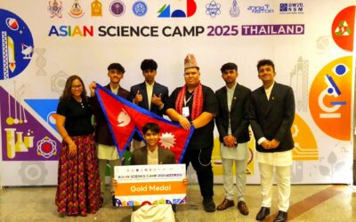 नेपाली विद्यार्थी स्वर्णपदक, एशियन साइन्स क्याम्प २०२५, Xavier International College, विज्ञानमा नेपाल, नोबेल विजेता सामेल कार्यक्रम, नेपाली शैक्षिक सफलता, नेपाल थाइल्याण्ड विज्ञान क्याम्प