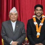 राष्ट्रपति रामचन्द्र पौडेल, रविन्द्र ढाँट सम्मान, एमएमए नेपाल, बझाङको बाघ, नेपाली खेलाडी, Matrix Fighter Night, खेलाडीको भविष्य, शीतल निवास सम्मान, नेपाल खेल समाचार, राष्ट्रपतिको सन्देश खेलकुद