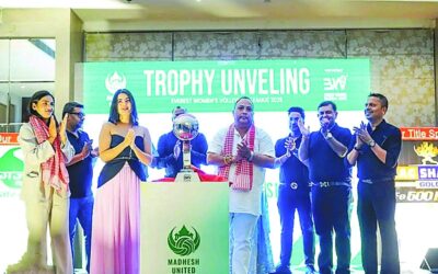 वात्सल्य एभरेस्ट महिला भलिबल लिग, महिला भलिबल नेपाल, भलिबल ट्रफी अनावरण, मधेश युनाइटेड भलिबल, नीति शाह, राजेशमान सिंह, निरुता ठगुन्ना, भलिबल लिग पोखरा, महिला खेलकुद नेपाल, विदेशी खेलाडी नेपाल, Nepal women volleyball, volleyball league Nepal 2082, Madhesh United team, Pokhara volleyball tournament