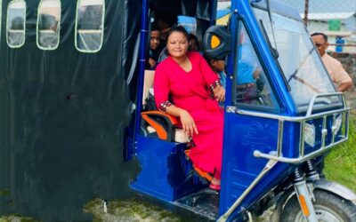 शिक्षिका कुन्ता राई, झापा समाचार, स्कूल बस चलाउने शिक्षिका, प्रेरणादायी नेपाली महिला, नेपाली शिक्षा क्षेत्र