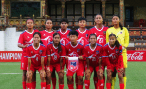 साफ यू–१७ महिला च्याम्पियनसिप, नेपाल महिला फुटबल, भुटान, अन्तिम खेल, नेपाली टोली, महिला फुटबल, AFC, भारत च्याम्पियन, बंगलादेश, नेपाल खेलकुद