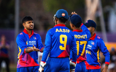 नेपाल बनाम साउथ अस्ट्रेलिया, Nepal vs South Australia T20, नेपाली राष्ट्रिय क्रिकेट टोली, Nepal cricket team, अभ्यास खेल २०८२, ICC World Cup Qualifier preparation