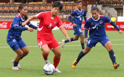 नेपाल यू–२० महिला फुटबल, उत्तर कोरिया बनाम नेपाल, यू–२० महिला एसियन कप छनोट २०२५, नेपाल फुटबल हार, नेपाल बनाम उत्तर कोरिया ११–०, नेपाल महिला फुटबल टोली, एएफसी यू–२० महिला कप २०२५, नेपाल फुटबल समाचार