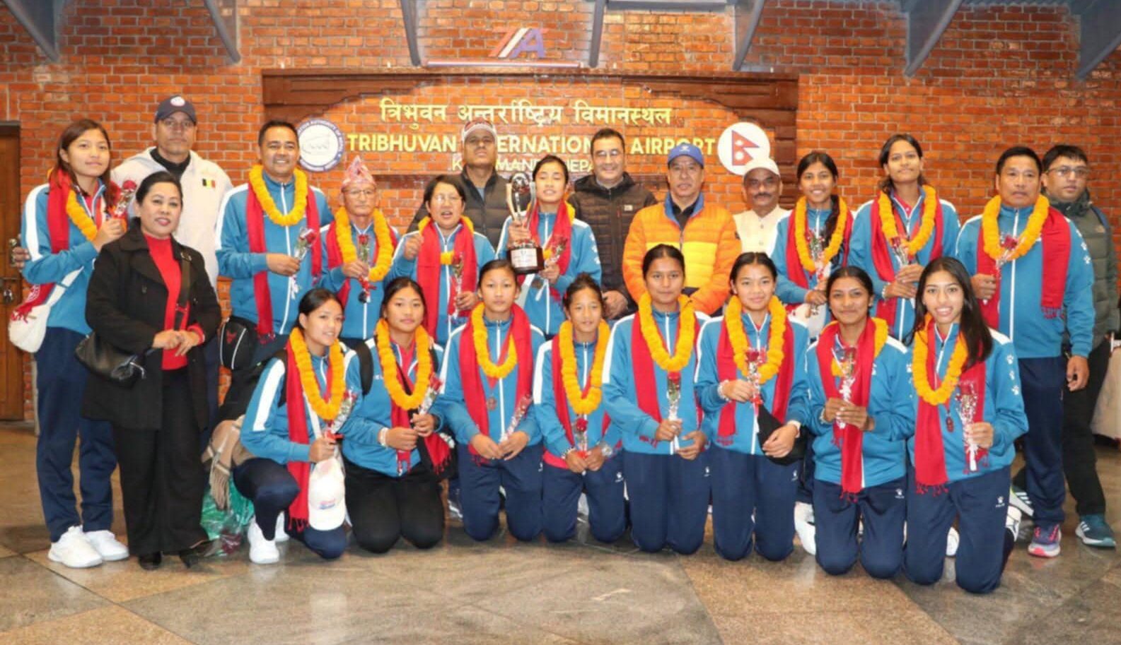 Nepali Women Volleyball Team, KAVA U19 Championship, Nepal Volleyball News, Nepal Sports, Volleyball Nepal 2025, U19 Women Volleyball Final