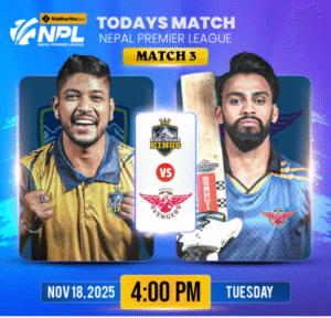 एनपीएल २०८२, नेपाल प्रिमियर लिग, चितवन राइनोज, कर्णाली याक्स, विराटनगर किंग्स, पोखरा एभेन्जर्स, क्रिकेट नेपाल, लाइभ अपडेट