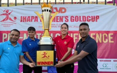 झापा महिला गोल्डकप २०८२, एपिएफ महिला फुटबल, नेपाल पुलिस क्लब, झापा फुटबल फाइनल, दुधे रंगशाला, महिला फुटबल नेपाल, Police vs APF final, LVD Jhapa Gold Cup, झापा खेलकुद समाचार, महिला फुटबल पुरस्कार