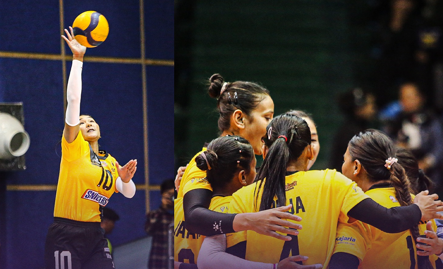 कर्णाली यशविस, एभरेस्ट महिला भलिबल लिग, महिला खेलकुद नेपाल, मधेश युनाइटेड, ललितपुर क्वीन्स, पोखरा निन्जाज, साफिया पुन, महिला भलिबल फाइनल २०८२