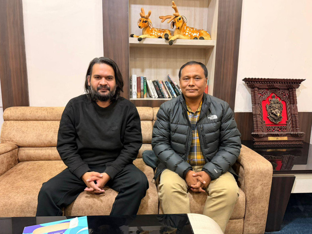 कुलमान घिसिङ, बालेन शाह, काठमाडौं महानगरपालिका, उज्यालो नेपाल पार्टी, राजनीतिक भेट, देश निर्माण, सहरी विकास, ऊर्जा सुधार, फोटो भेट, ट्रेन्डिङ समाचार, , , y, , ,